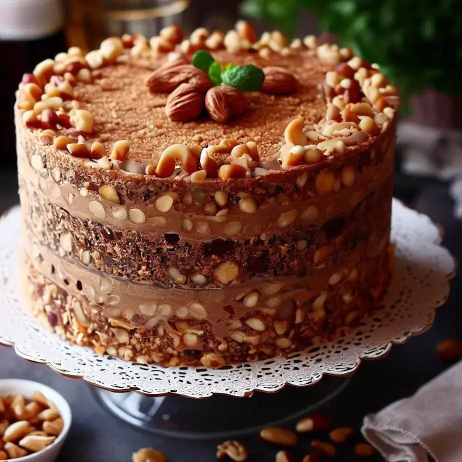 Zdjęcie Prosty przepis na ciasto z orzechami ziemnymi, które zachwyci każdego