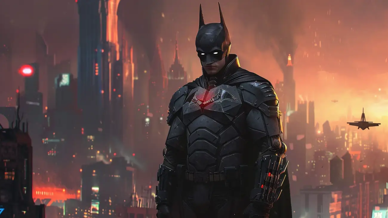 Zdjęcie Tak wyglądałby zwiastun Batmana według AI? Timothée Chalamet i inne supergwiazdy