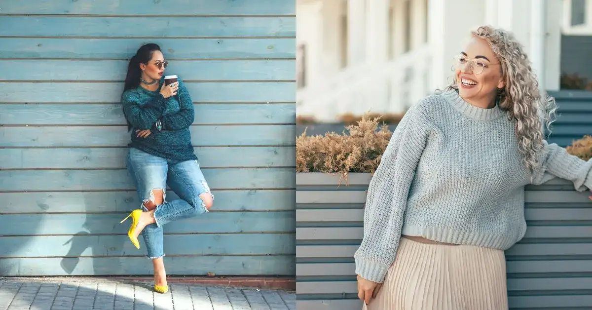 Zdjęcie Jesienne stylizacje plus size - odkryj modowe triki dla puszystych