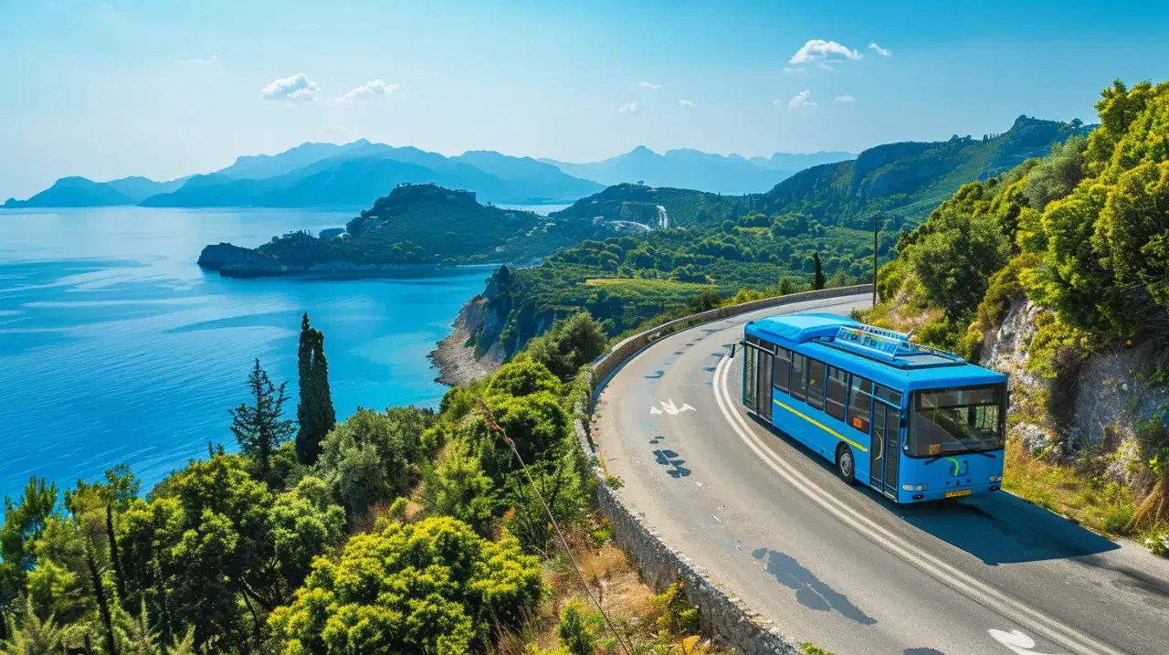 Zdjęcie Autobusy na Korfu - jak działa transport publiczny na greckiej wyspie?