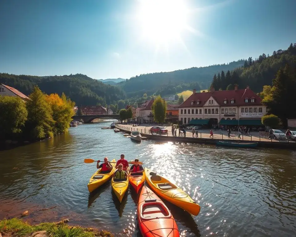 Zdjęcie Spływ kajakowy Ustroń - najlepsze trasy i porady dla początkujących