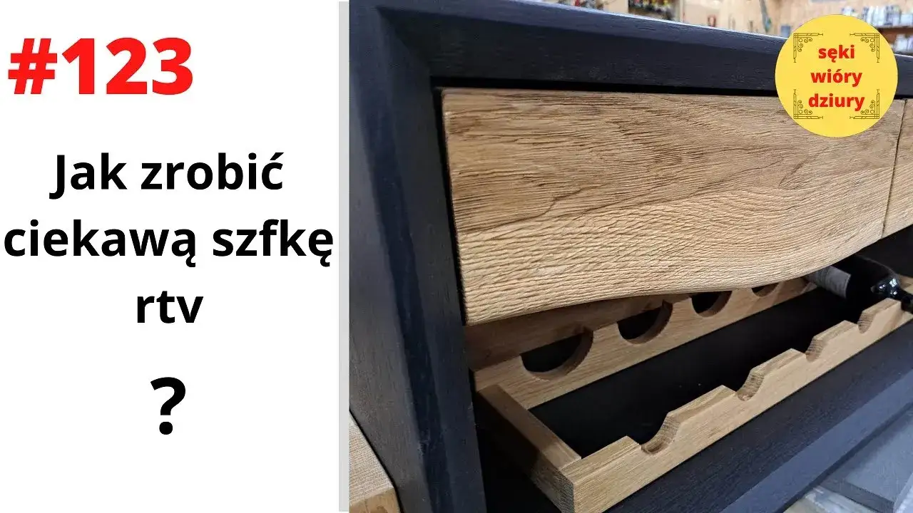 Zdjęcie Jak samemu zrobić szafkę RTV - proste kroki, aby uniknąć błędów i zaoszczędzić