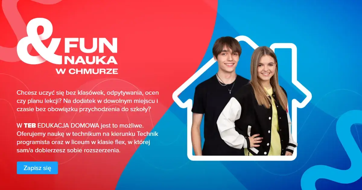 Zdjęcie Czy w szkole w chmurze jest technikum? Sprawdź, co oferuje edukacja domowa