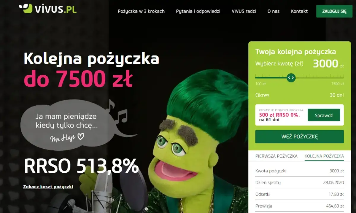 Zdjęcie Vivus w niedzielę: Czy dostaniesz przelew? Klucz do szybkiej kasy