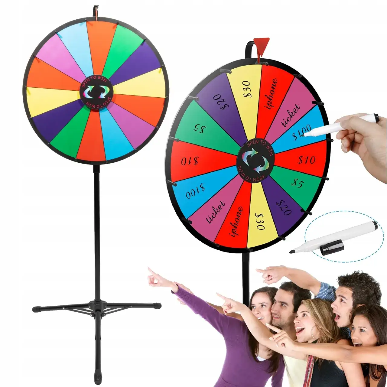 Zdjęcie Jak zrobić duże koło fortuny - proste kroki i materiały, które zaskoczą