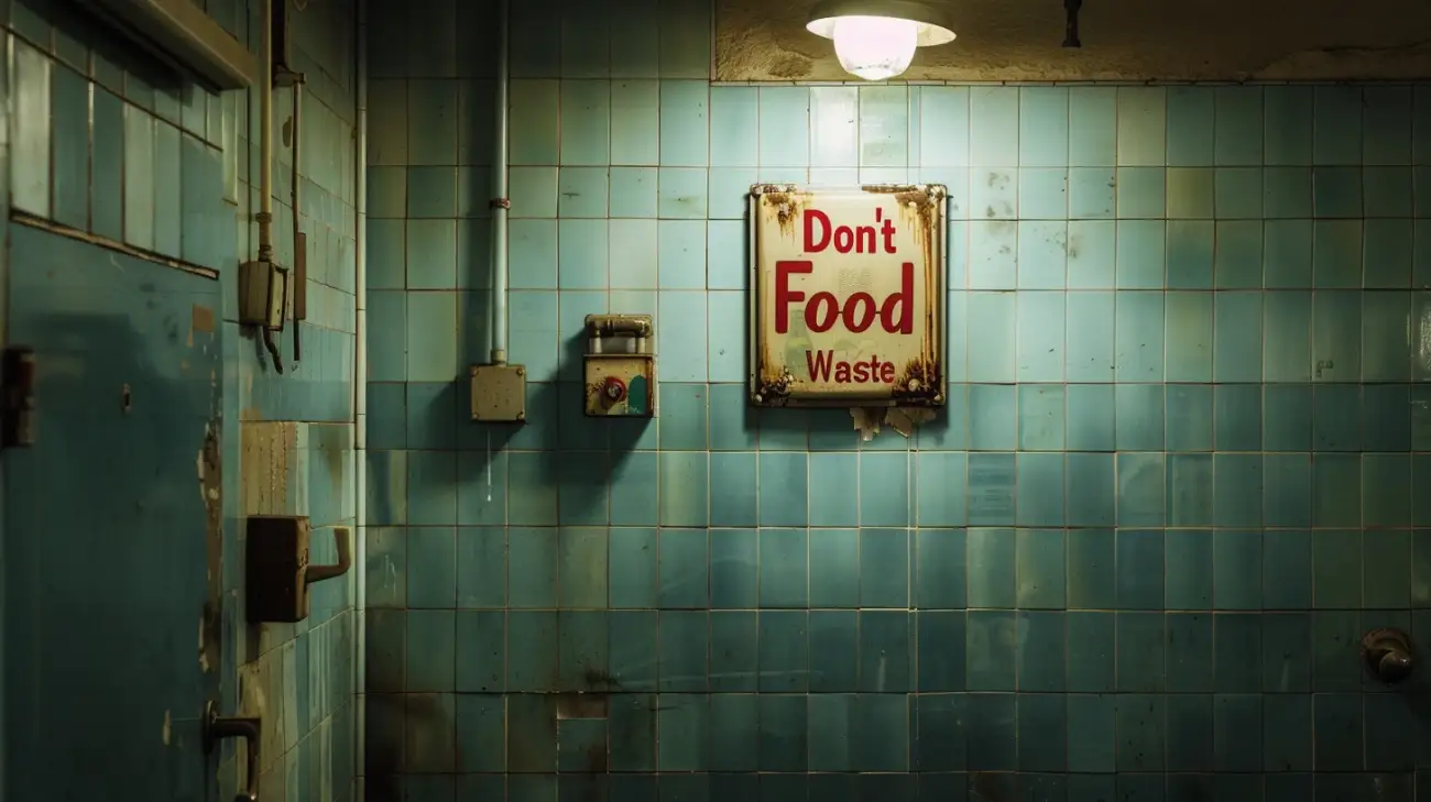 Zdjęcie Nie marnuj jedzenia - plakat promujący świadome zakupy