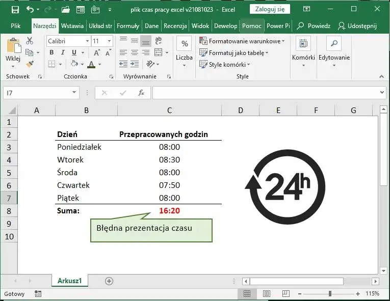 Zdjęcie Jak obliczyć godziny w Excelu i uniknąć najczęstszych błędów