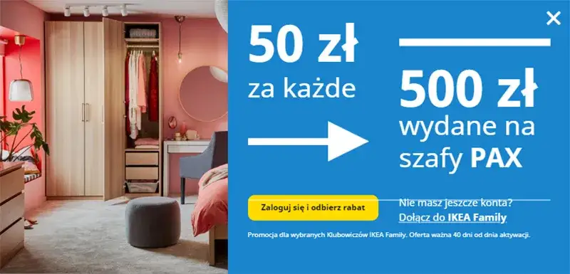 Zdjęcie IKEA 50 za 500 zł: Kiedy promocja? Sprawdź daty i zasady!