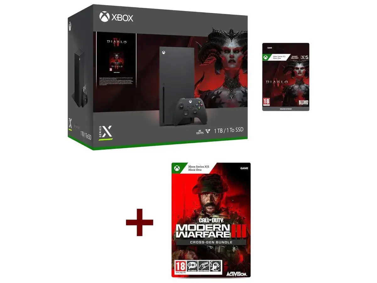 Zdjęcie Hity Black Friday: Pakiet Xbox Series X z Diablo 4 i Modern Warfare 3 za 489$