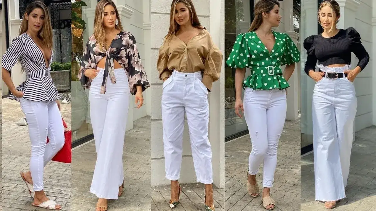 Zdjęcie Pantalon blanco: cómo lucir elegante y versátil en cualquier ocasión