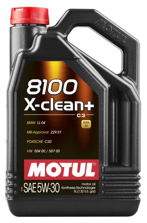 Zdjęcie Motul 8100 X-CLEAN+ 5W-30 - najlepszy wybór dla Twojego silnika