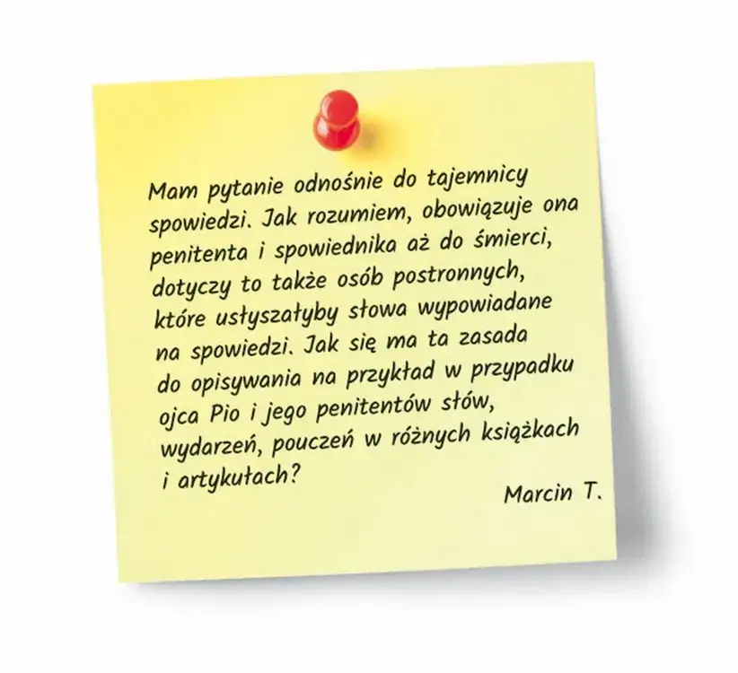 Zdjęcie Czy penitenta obowiązuje tajemnica spowiedzi? Prawda, która zaskakuje