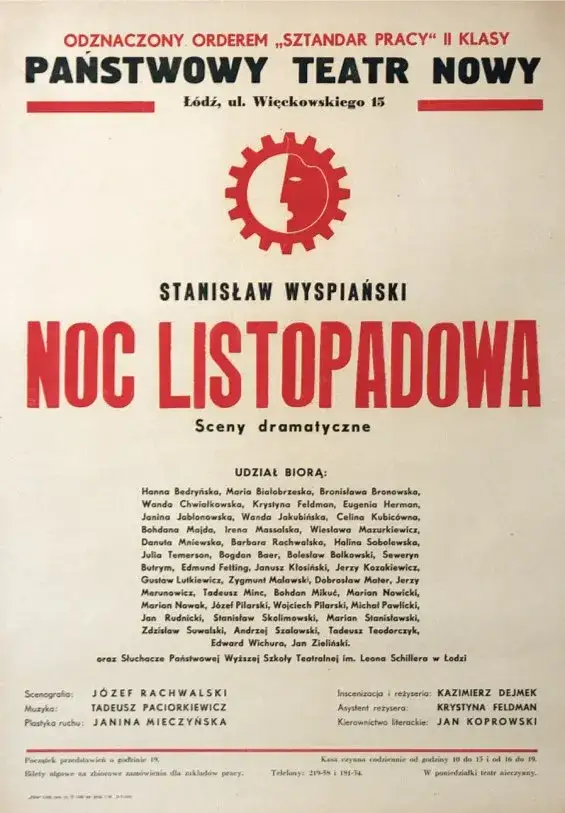 Zdjęcie Noc listopadowa spektakl – odkryj niezwykłe adaptacje i historie