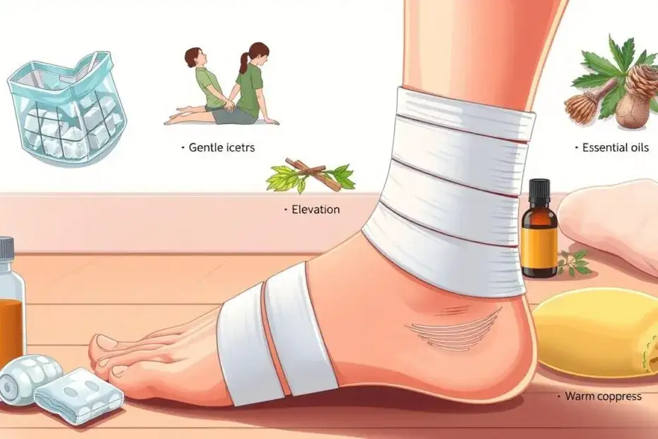 Zdjęcie Czym smarować skręconą kostkę, aby szybko złagodzić ból?