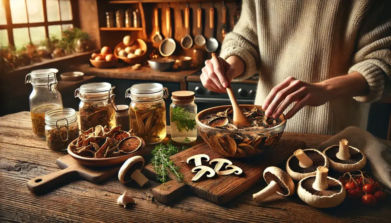 Zdjęcie Ile gotować grzyby suszone w zupie, aby uzyskać idealny smak?