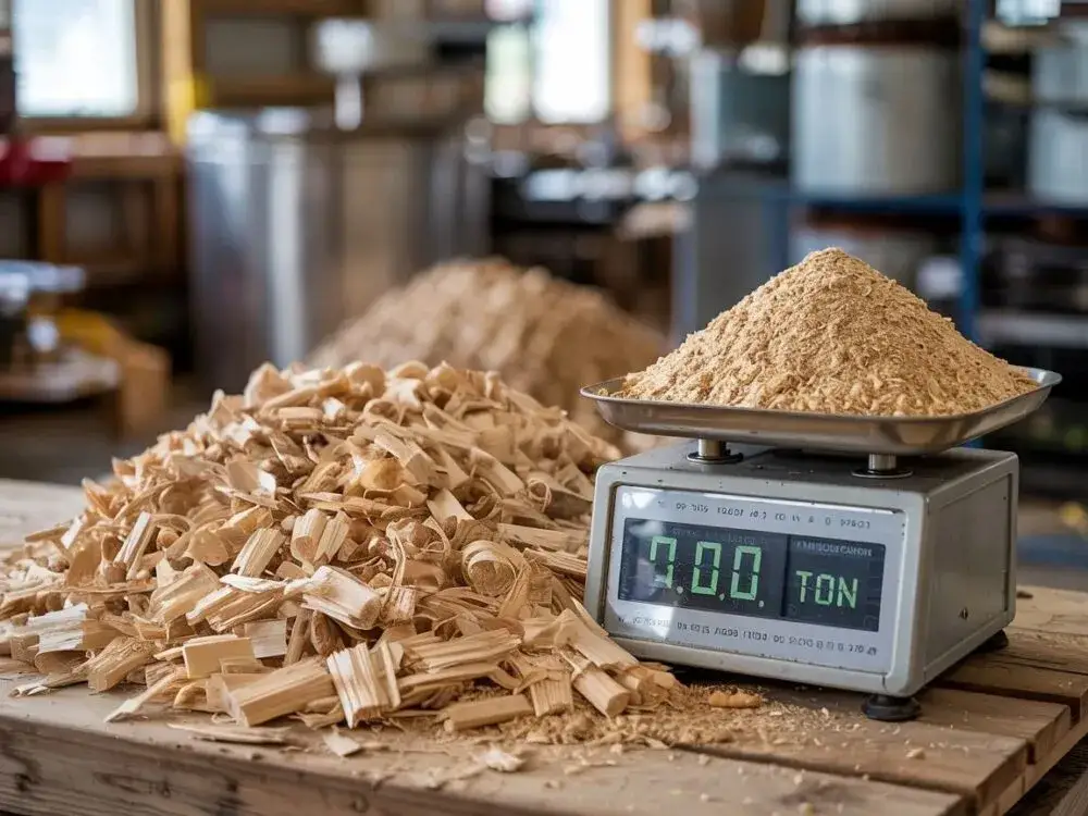 Zdjęcie Ile trocin na tonę pelletu? Poznaj kluczowe czynniki wpływające na ilość