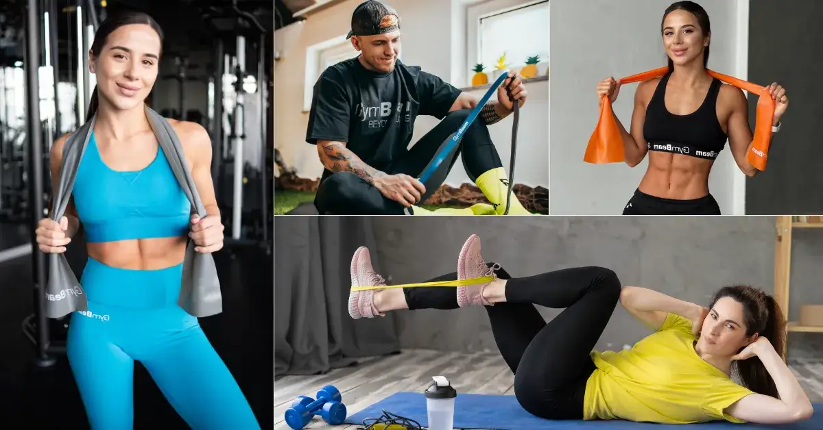 Zdjęcie :Ćwiczenia na brzuch z gumami i taśmami - spalanie tłuszczu i wzmocnienie mięśni