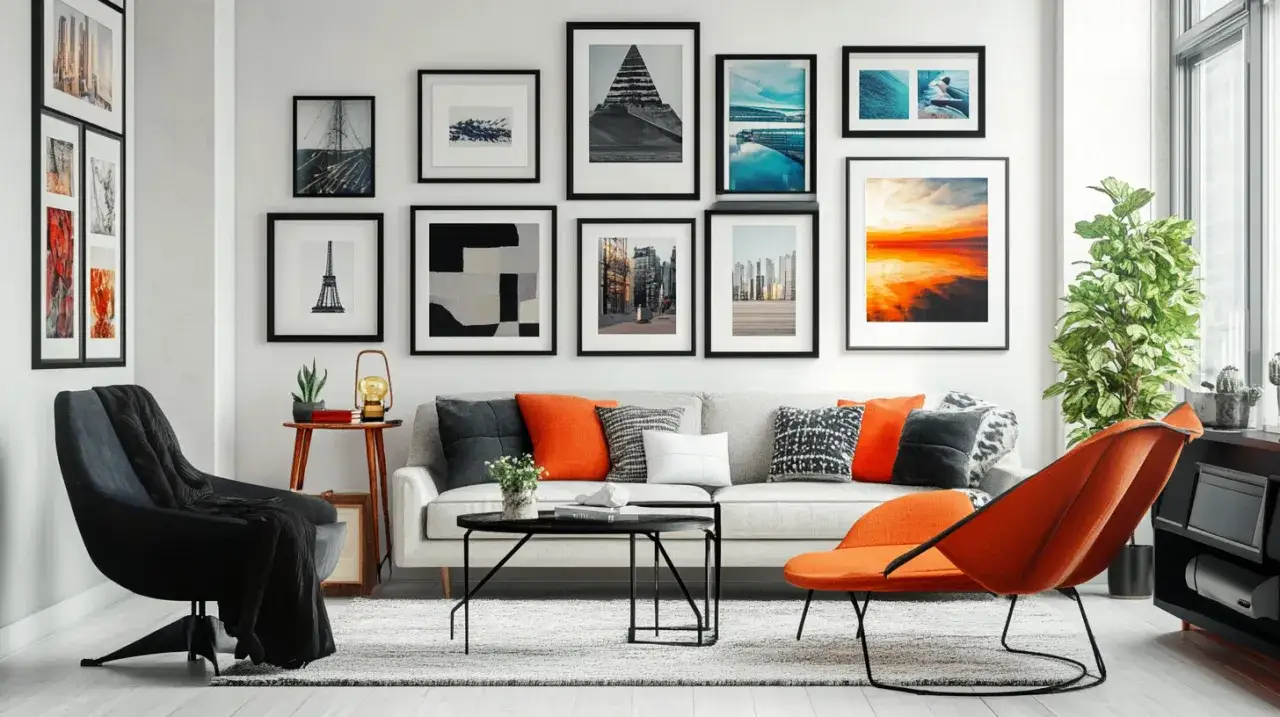 Zdjęcie Jak stworzyć idealną galerię zdjęć na ścianie? 5 pomysłów