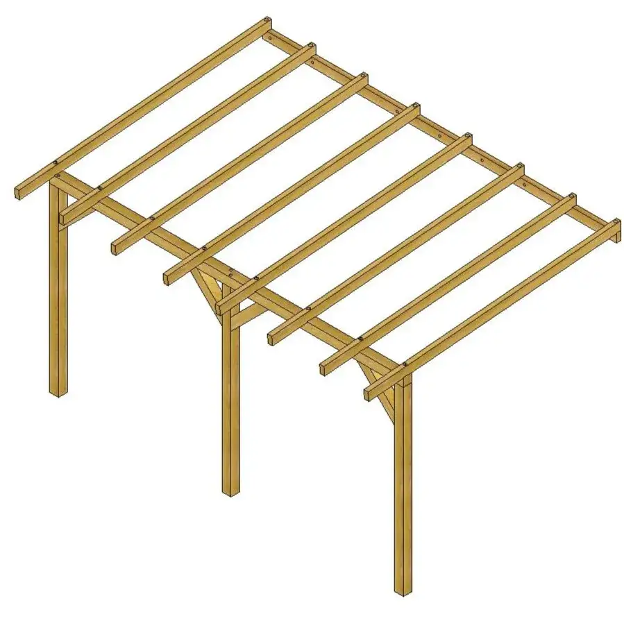 Zdjęcie Jak zrobić zadaszenie tarasu na działce: materiały i etapy budowy