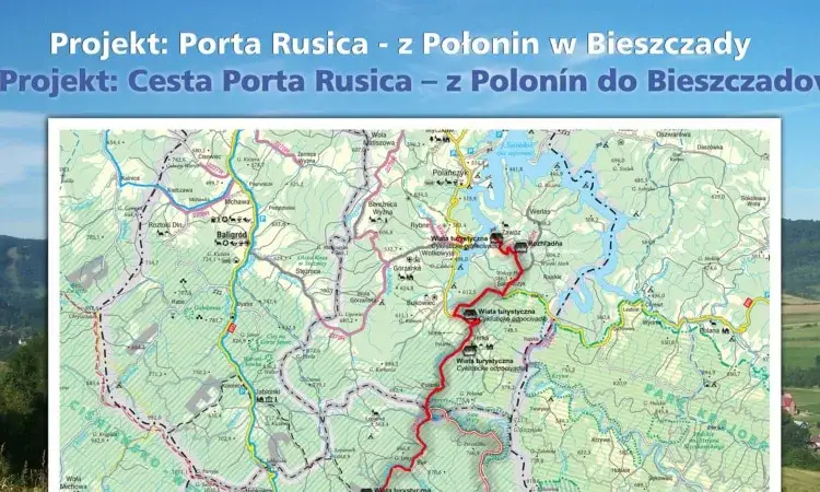 Zdjęcie Bieszczady trasy rowerowe mapa – znajdź najlepsze szlaki na rower