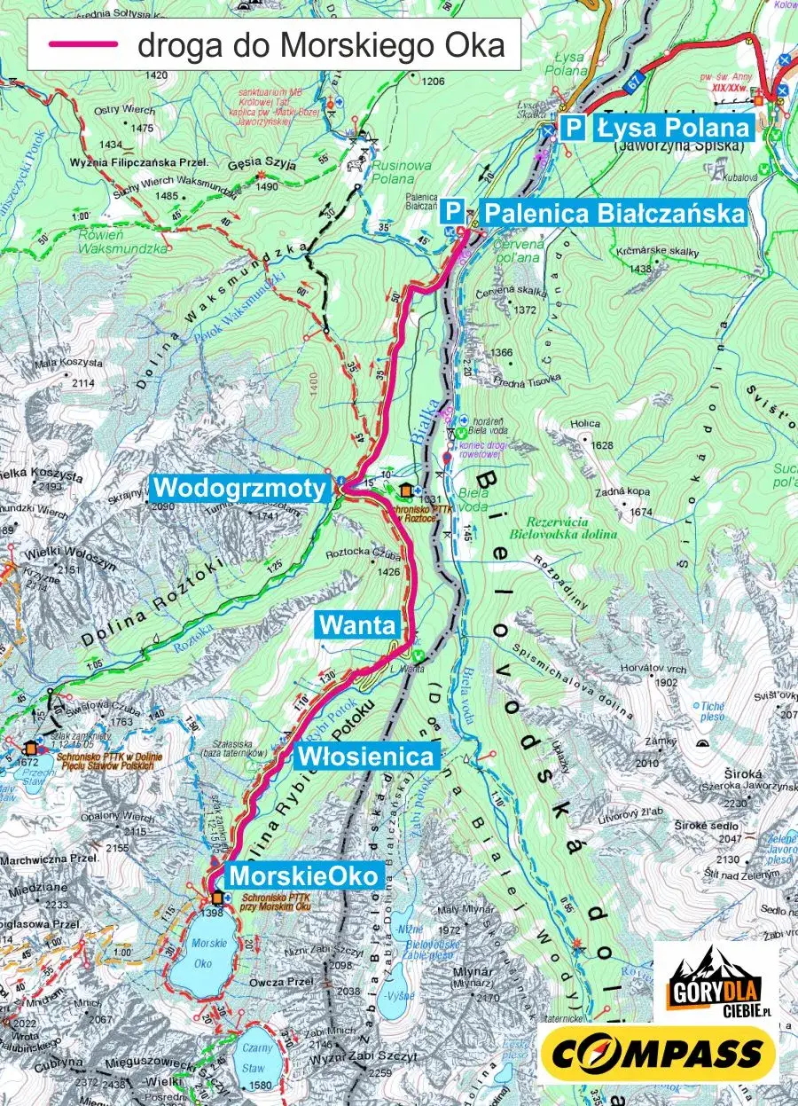 Zdjęcie Ile km ma szlak na Morskie Oko? Poznaj trudności i czas wędrówki