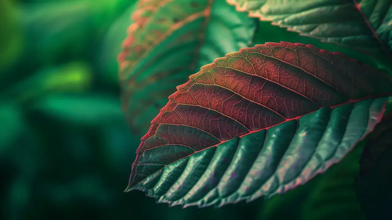 Zdjęcie Kwiat doniczkowy - Bordowe liście od spodu, co to jest?