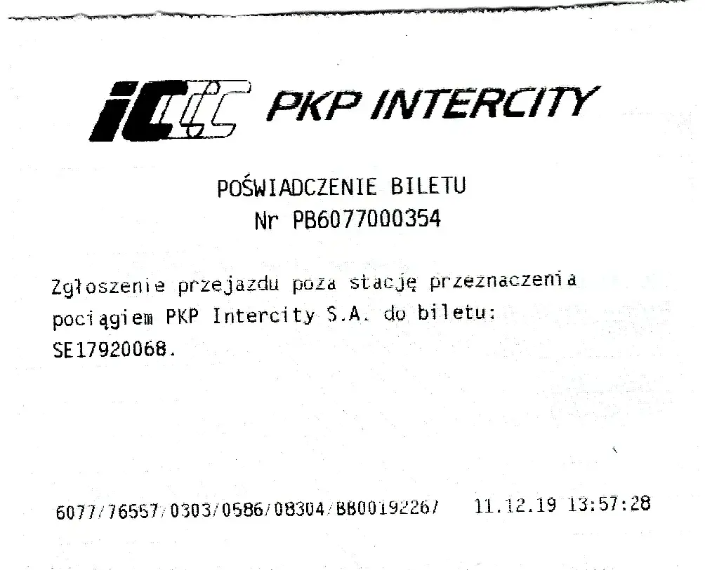 Zdjęcie Jak przebukować bilet intercity bez dodatkowych opłat i stresu