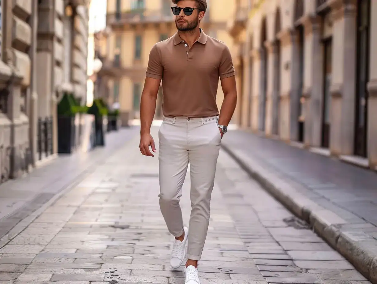Zdjęcie Smart casual hombre: Viste arreglado pero informal con estilo