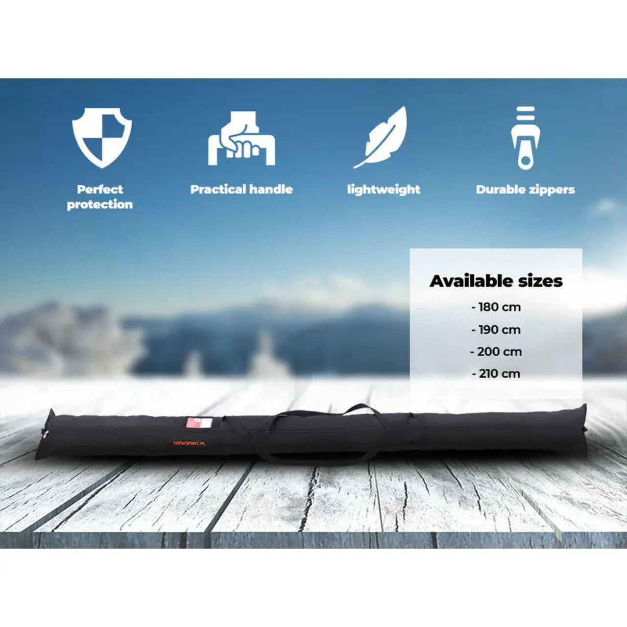 Zdjęcie Jak wybrać najlepszy pokrowiec na narty biegowe, aby chronić sprzęt przed uszkodzeniami