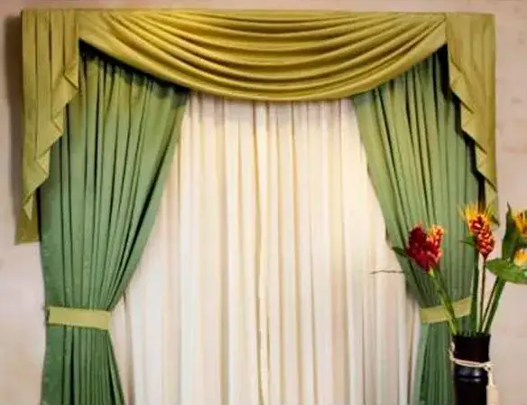 Zdjęcie Cortinas cl&aacute;sicas para sal&oacute;n: Secretos para un ambiente &uacute;nico