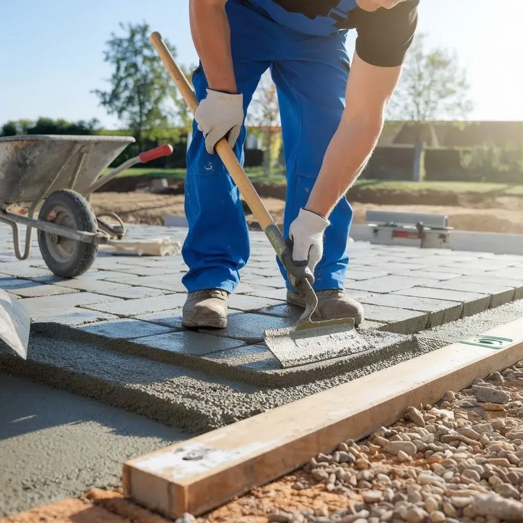 Zdjęcie Jak ułożyć kostkę brukową na podjeździe, unikając najczęstszych błędów