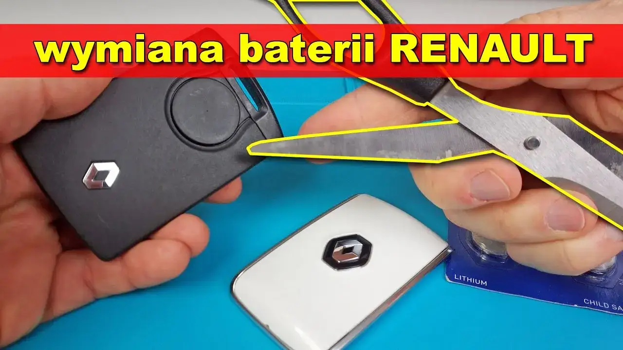 Zdjęcie Wymiana baterii w kluczyku Renault Clio 2 - proste kroki, uniknij problemów