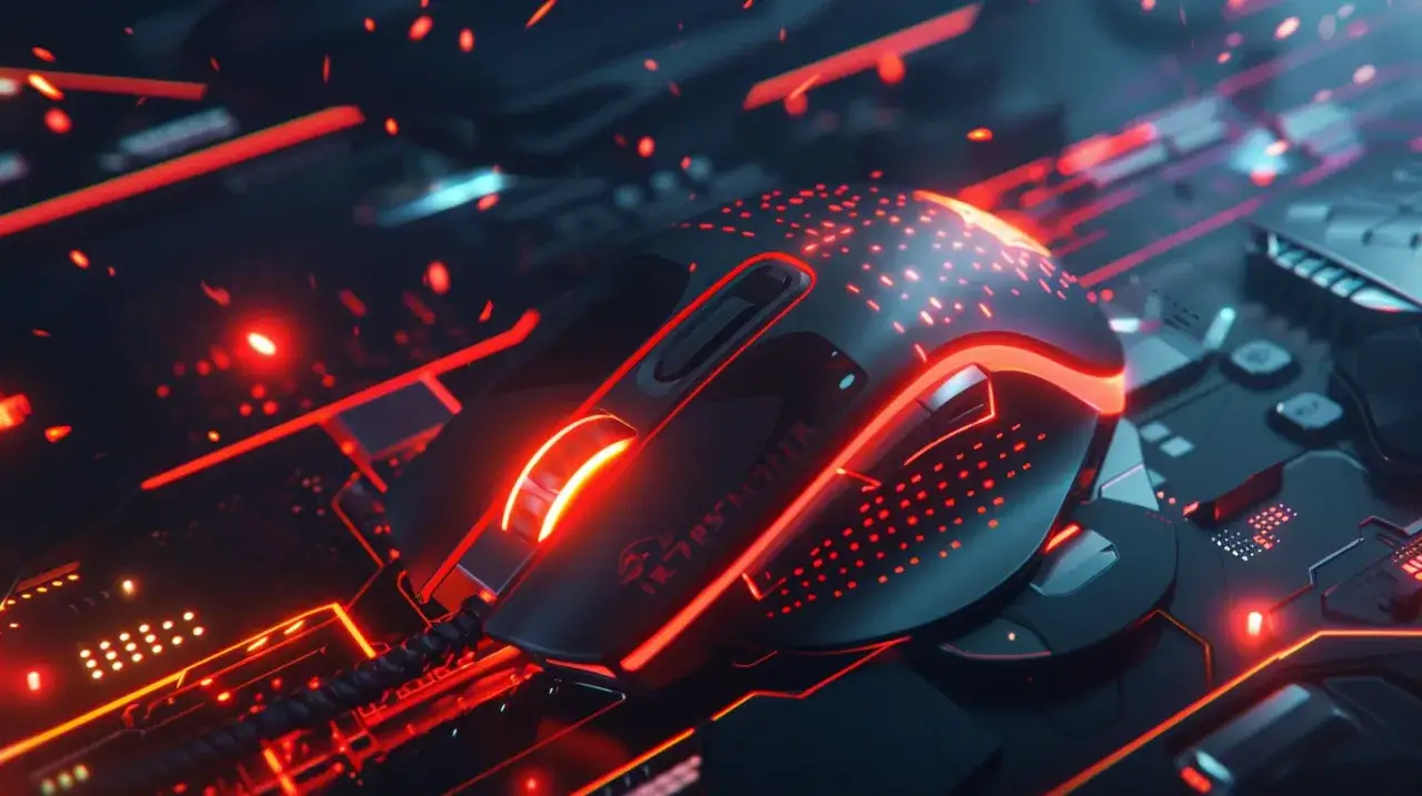 Zdjęcie Mysz Mad Dog - Zdobądź przewagę w grach dzięki wygodnej i precyzyjnej myszce!