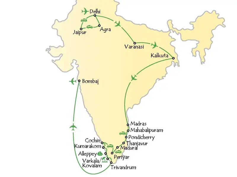 Zdjęcie Ile trwa lot do Indii z Polski? Sprawdź czas przelotu i trasy