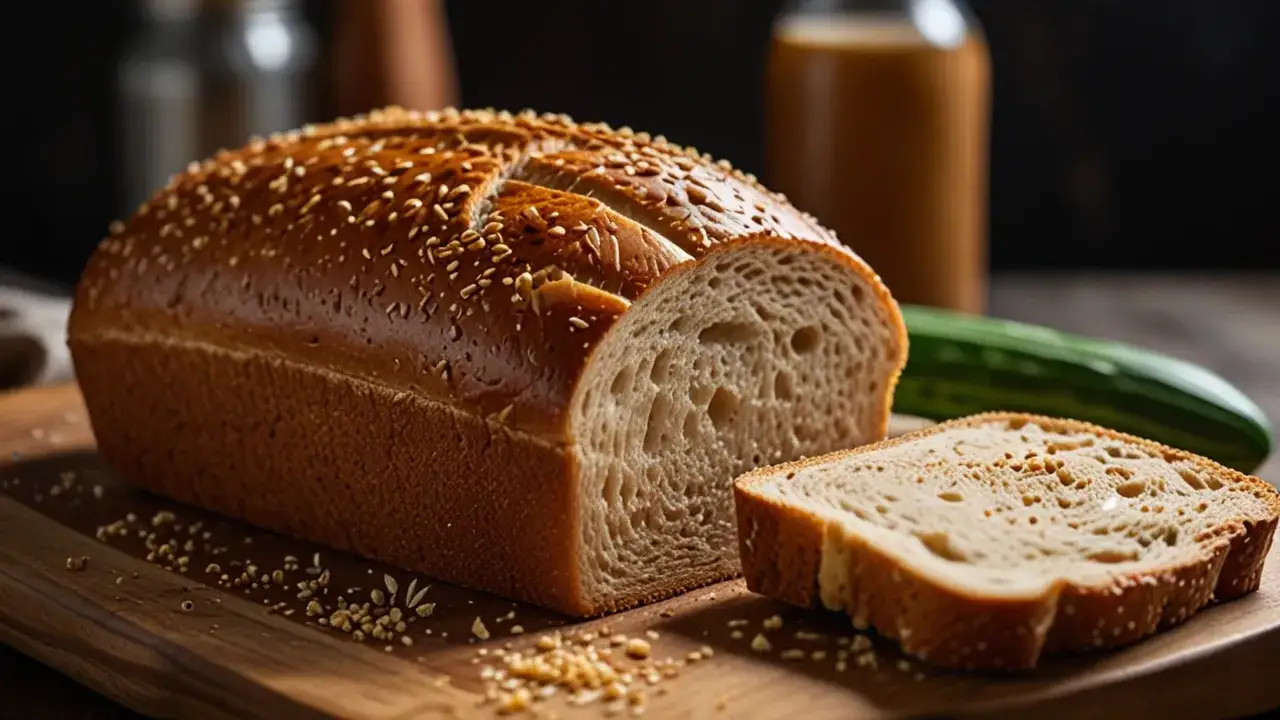 Zdjęcie Idealny chleb pszenny z sezamem: Przepis na pyszne kanapki