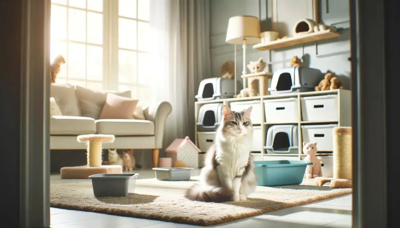 Zdjęcie Dlaczego kotka obsikuje mieszkanie? Oto najczęstsze przyczyny