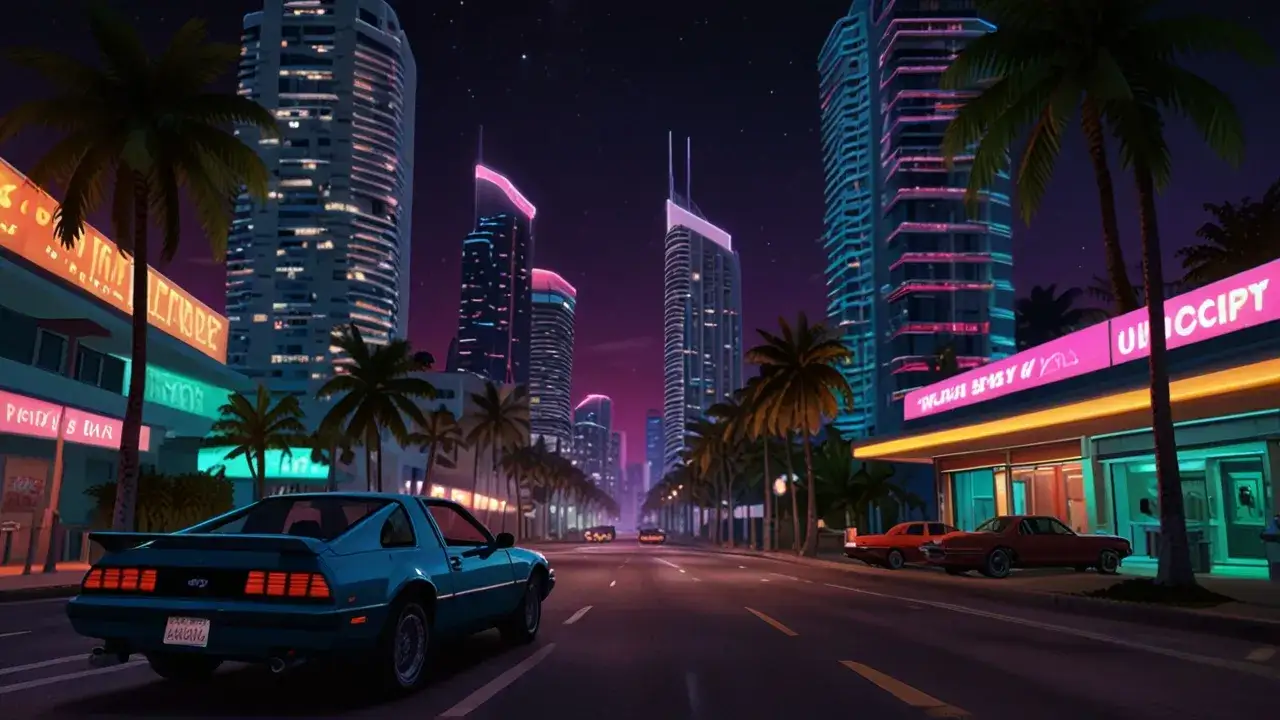 Zdjęcie Sentymentalna podróż do Vice City. Mapa wciąż zachwyca graczy?