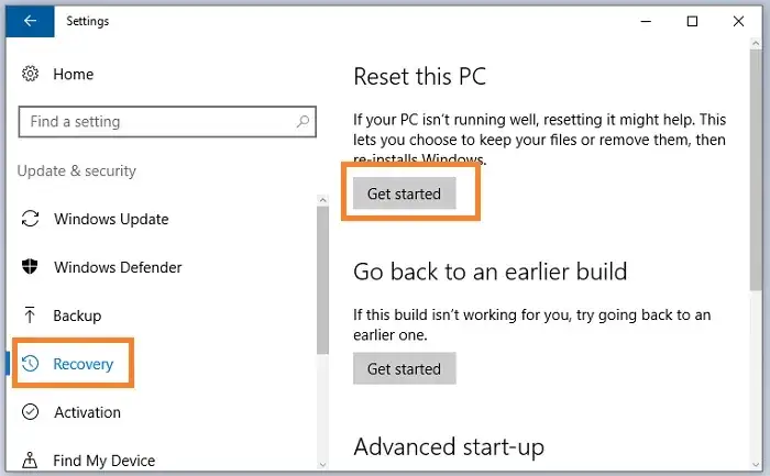 Zdjęcie Jak zrobić reset komputera Windows 10 i uniknąć utraty danych