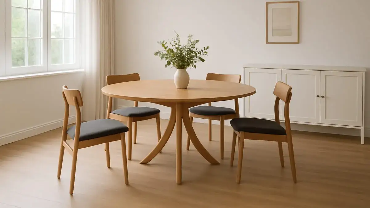 Zdjęcie Okrągły stół: Jak wybrać idealne krzesła? Poradnik 2026