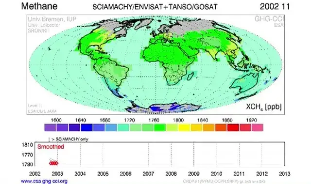 Zdjęcie Google bada globalną emisję metanu - nowe wyzwanie promującej świata geościegowej