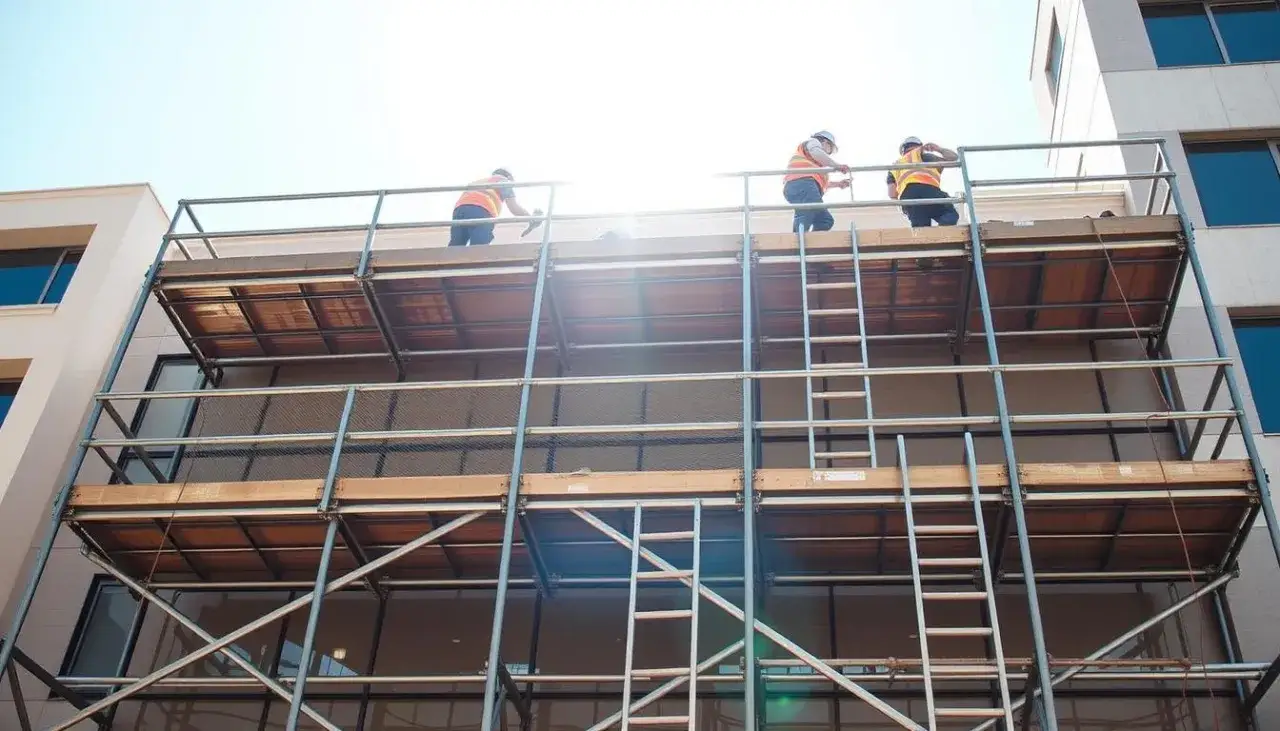 Zdjęcie Jakie rusztowanie na elewacje wybrać: porównanie 5 najpopularniejszych typów