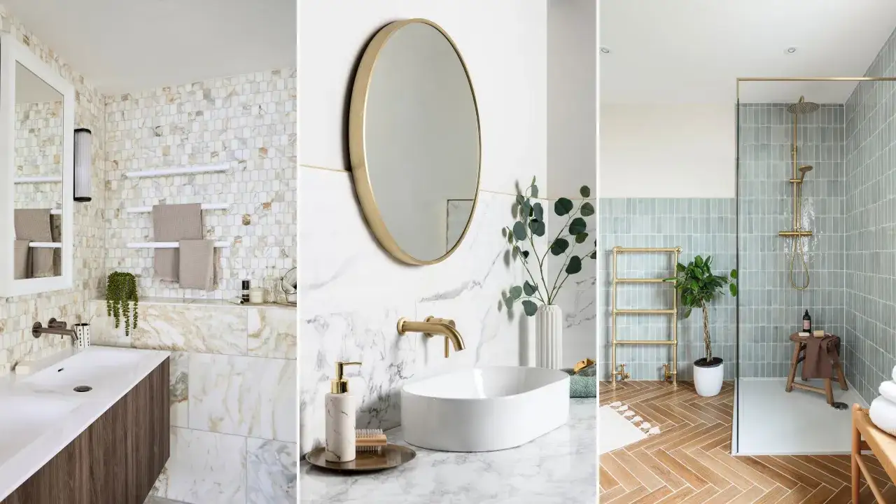 Zdjęcie  At draw attention - Wooden furniture for the bathroom