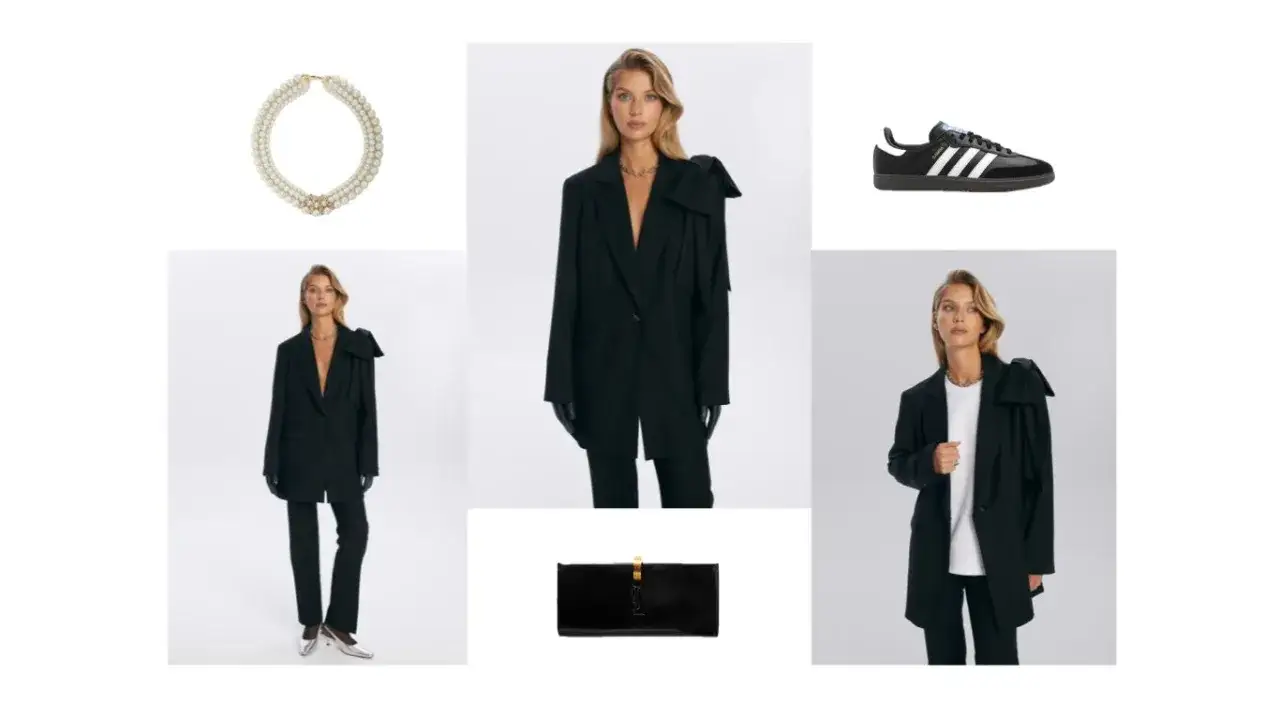 Zdjęcie Idealna marynarka do czarnego kombinezonu? Odkryj sekrety stylu!