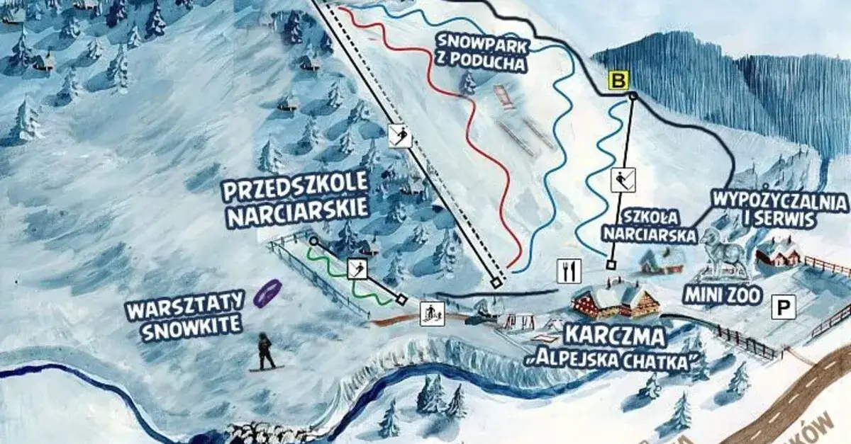 Zdjęcie Snowpark Podstolice – najlepsze miejsce na snowboard dla każdego