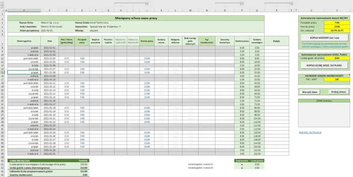 Zdjęcie Jak zrobić listę obecności w Excel: Prosty sposób na ewidencję
