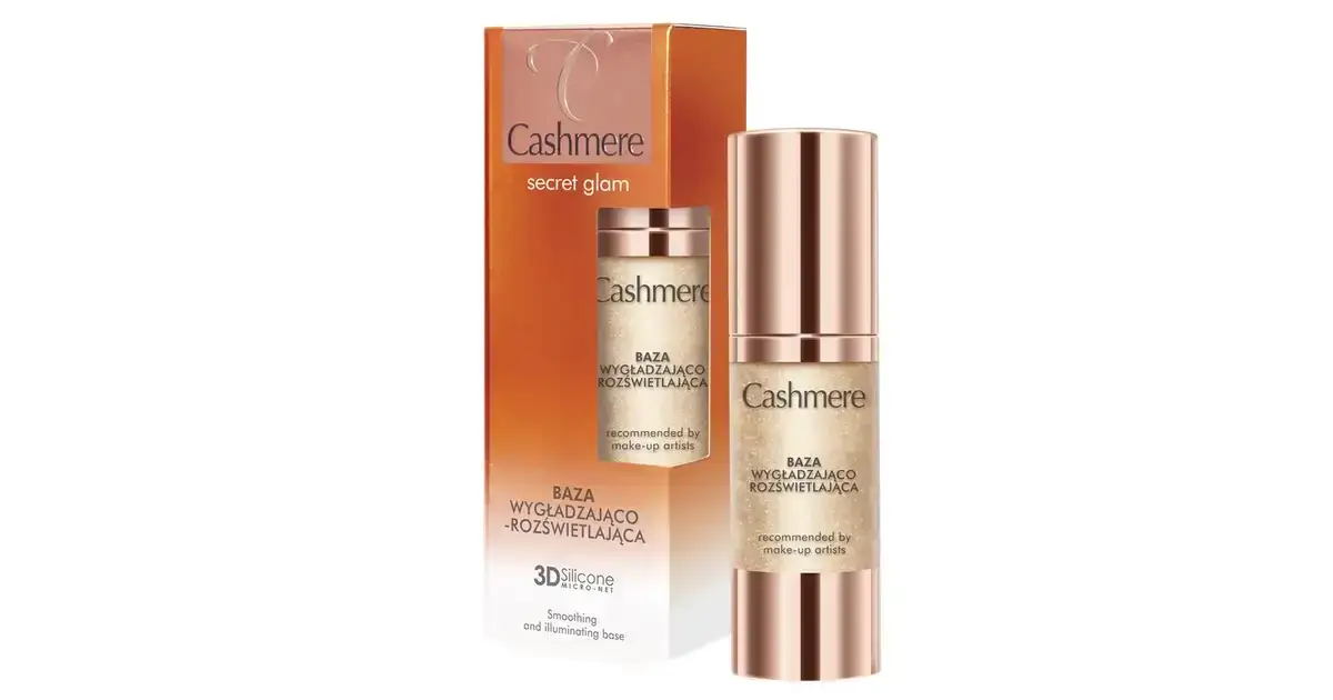 Zdjęcie Cashmere baza rozświetlająco-wygładzająca pod makijaż 30ml - sekrety pięknej cery
