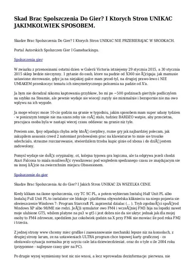 Zdjęcie Skąd bezpiecznie pobierać spolszczenia do gier? Sprawdź najlepsze źródła i uniknij zagrożeń