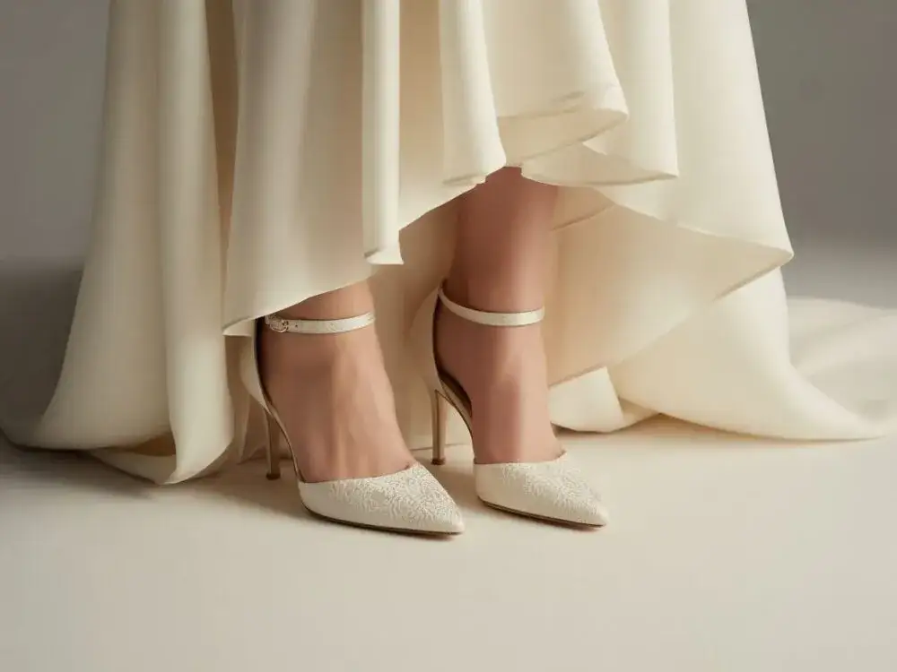 Zdjęcie Jakie buty do sukni ecru? Odkryj idealne dopasowanie na każdą okazję