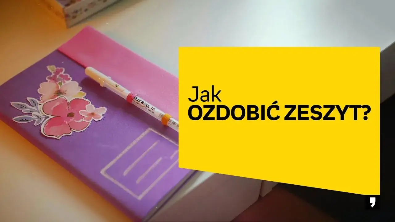 Zdjęcie Jak ozdobić zeszyt do polskiego - kreatywne pomysły, które zachwycą