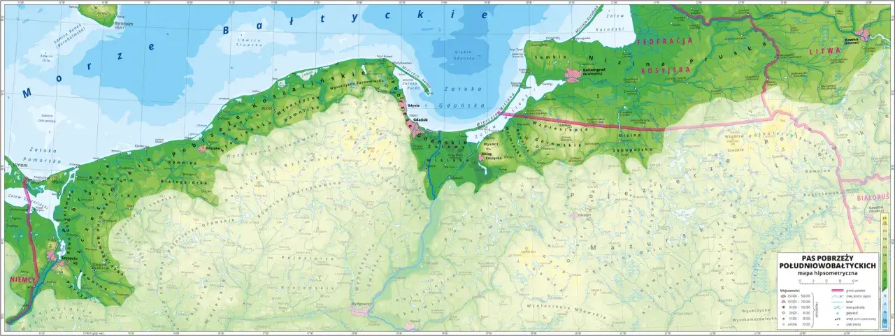 Zdjęcie Największe jeziora w Polsce znajdują się w pasie pojezierzy i pobrzeży